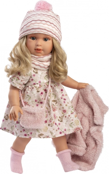 Realistic Doll Lucia with Soft Body 40 cm