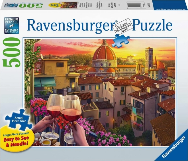 Ravensburger Puzzle Cozy Places: Terrace in Florence XXL 500 Pieces