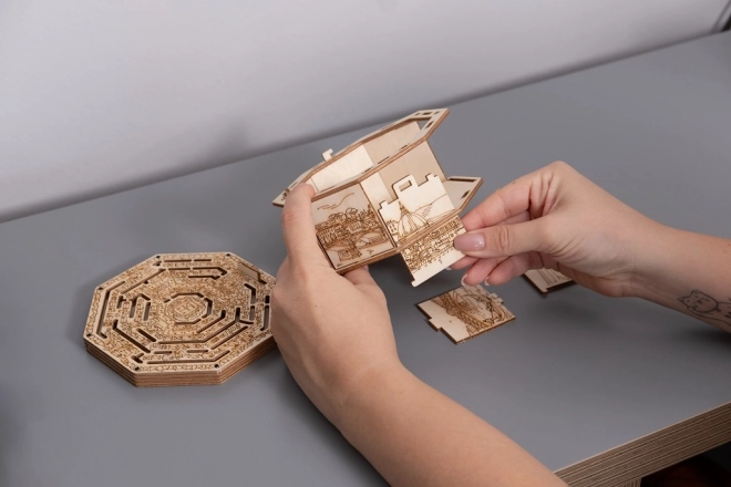 Secret 3D Wooden Puzzle Box