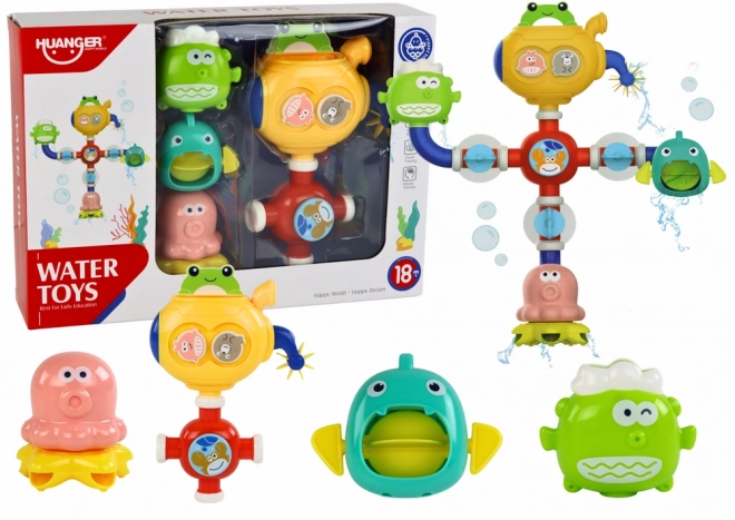 Bath Toy Overflow Robot Suction Cups