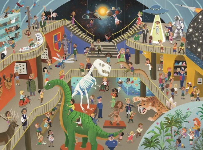 Ravensburger Puslespil Naturhistorisk Museum XXL 200 brikker