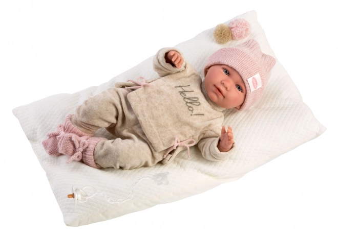 Newborn Baby Doll With Sounds - 42 cm