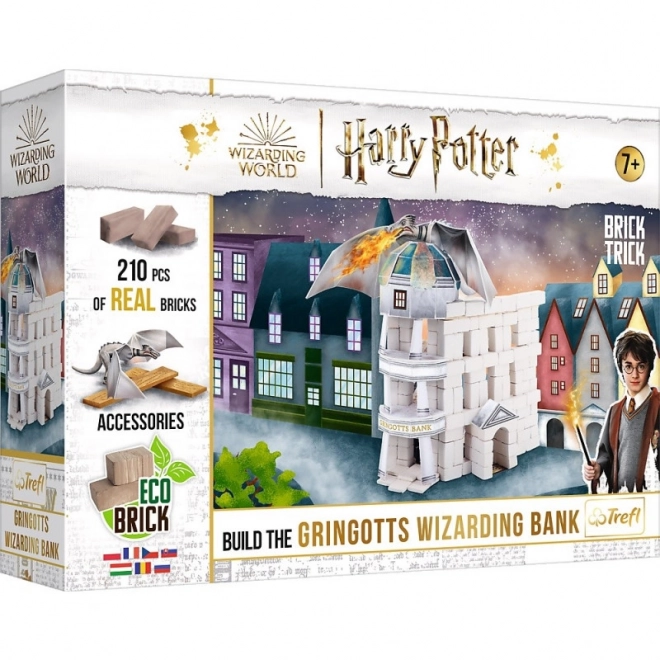 Trefl Brick Trick Harry Potter: Gringotts Wizarding Bank Building Set