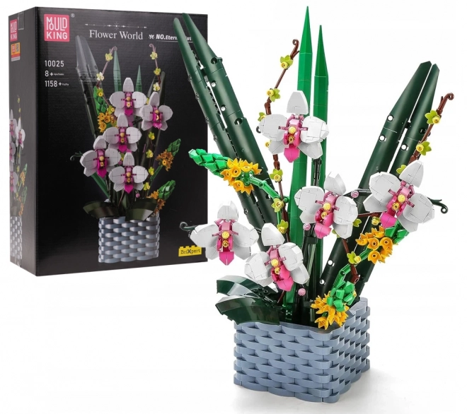 Construction Block Flower Bouquet Set