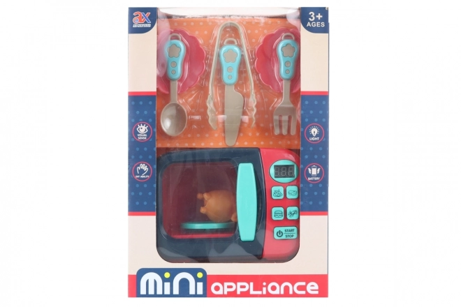 Toy Microwave with Accessories