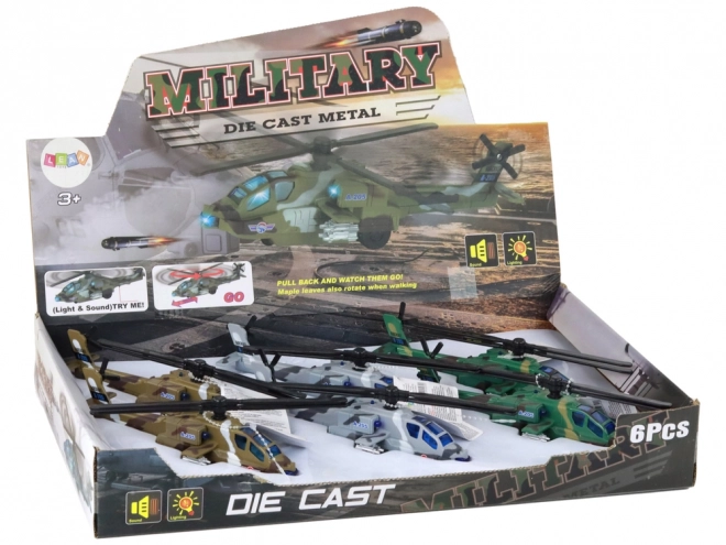 Military Helicopter Toy Set