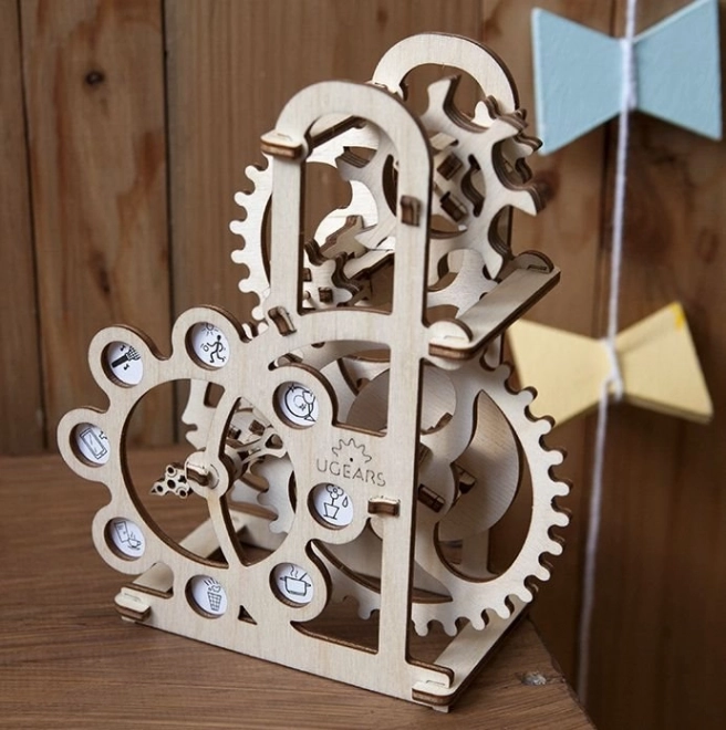 Ugears Wooden Mechanical Puzzle Dynamometer