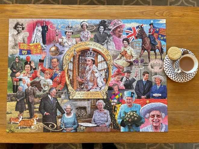 Gibsons Puzzle Queen Elizabeth II 1000 Pieces