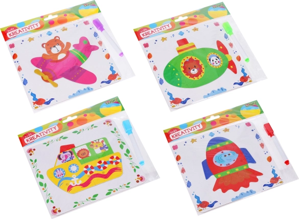 Set creativo 2 in 1 con tema di animali