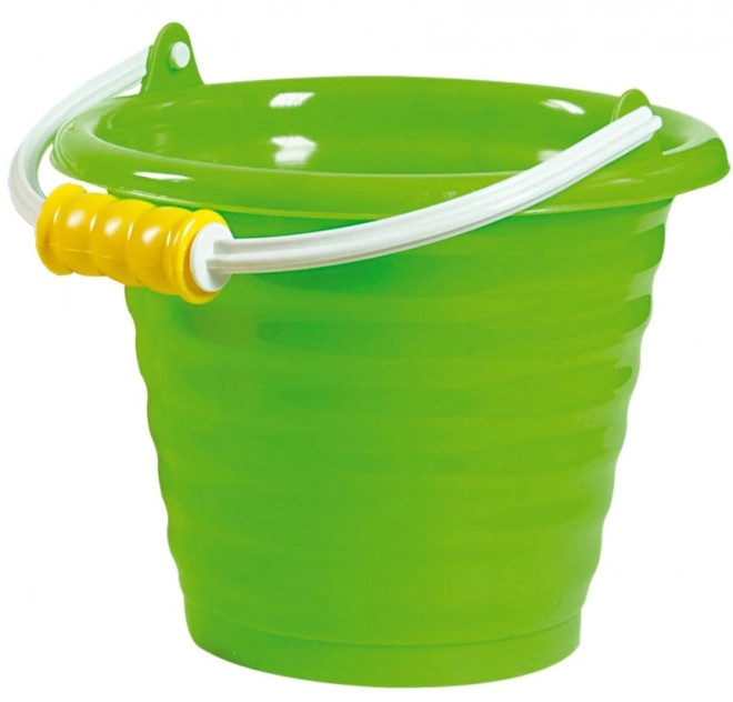 Medium Green Sand Bucket with Wavy Structure