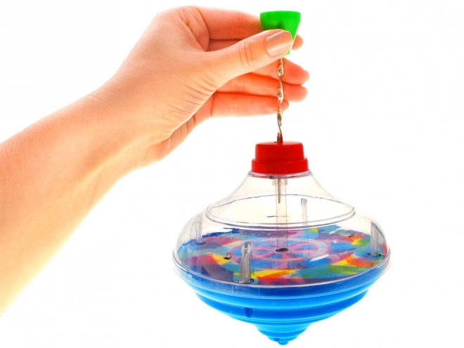 Colorful Spinning Top Toy with Lights and Music