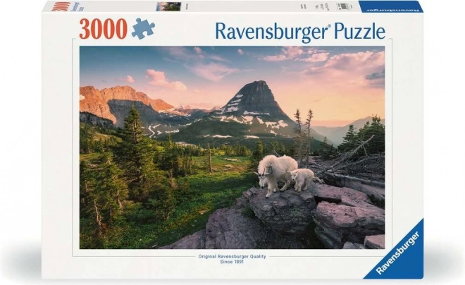 Ravensburger Alpine Goat with Kid Puzzle