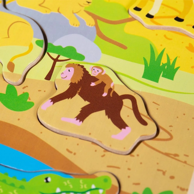 Bigjigs Toys Sound Puzzle Safari