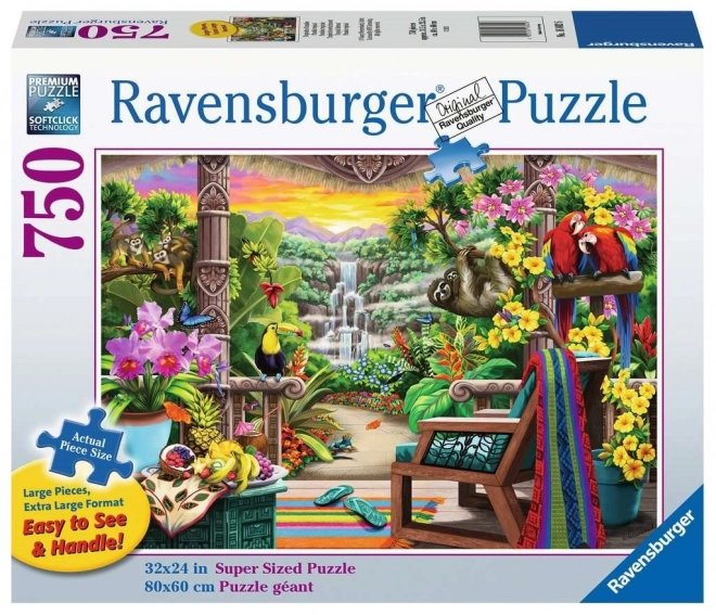 Ravensburger Tropical Retreat Large Format Puzzle