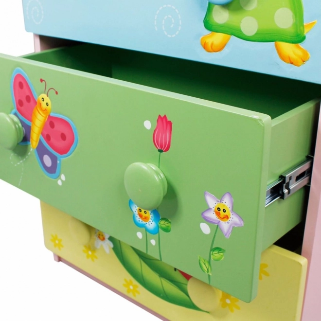 Magical Garden Chest of Drawers for Children