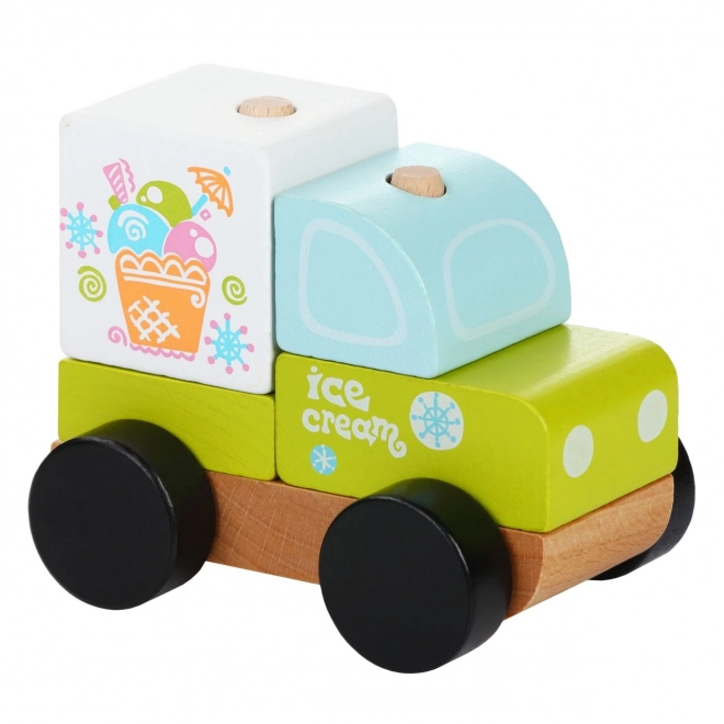 Ice Cream Truck Wooden Puzzle