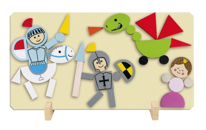 Detoa Magnetic Puzzle Knights