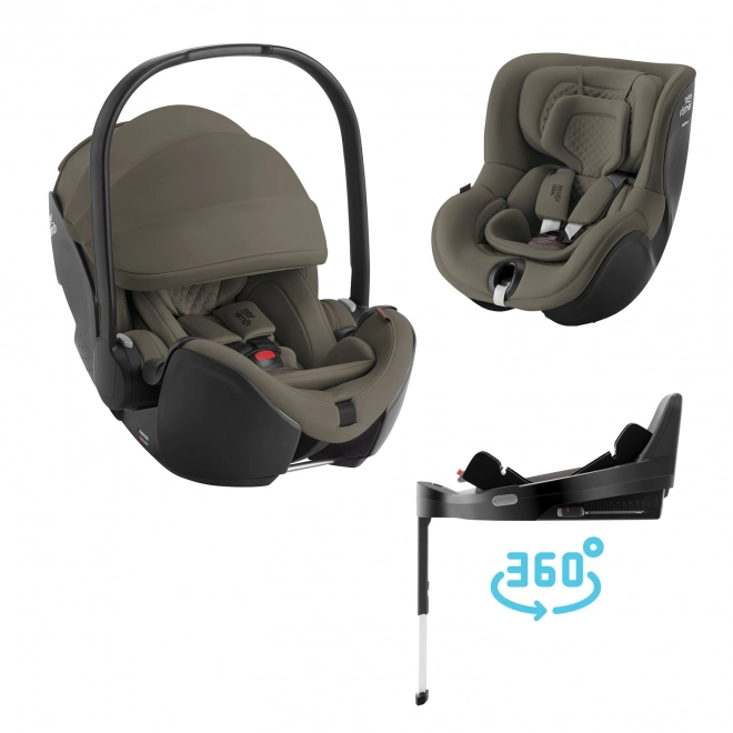 Baby Car Seat Set - Urban Olive