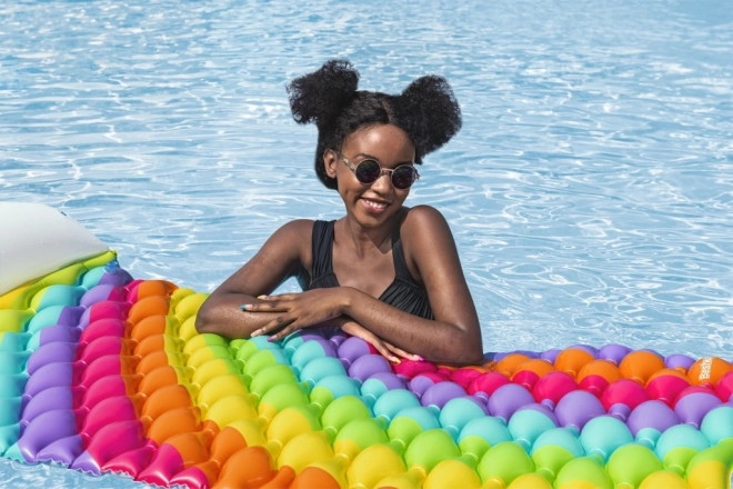 Inflatable Rainbow Air Mattress