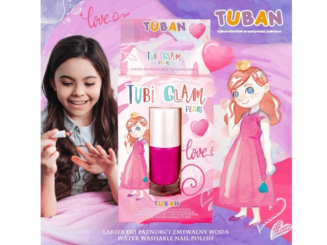 Smalto Tubi Glam rosa perlato
