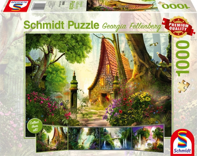 Schmidt woodland clearing house puzzle 1000 pieces