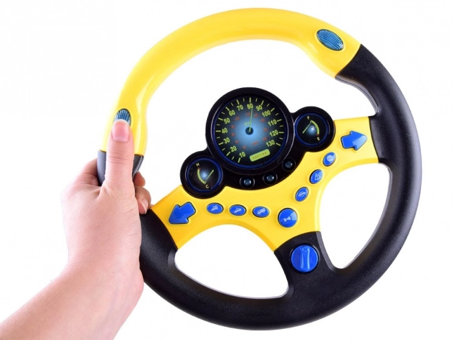 Interactive Steering Wheel Set With Sounds