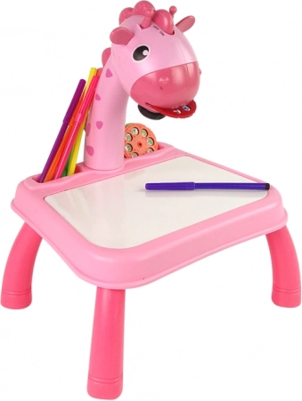Tavolino leggero e sicuro con giraffa