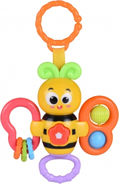 Musical Bee with Clip 14 cm