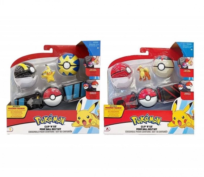 Pokémon Clip 'n' Go Poké Ball Belt Set