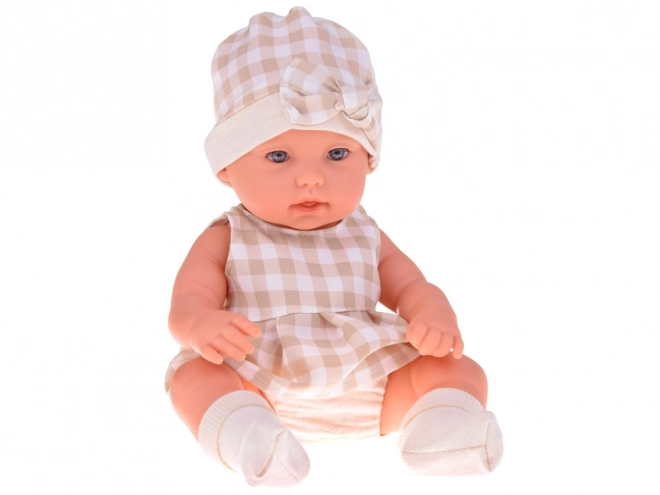 Realistic Newborn Doll with Rabbit Plush Toy