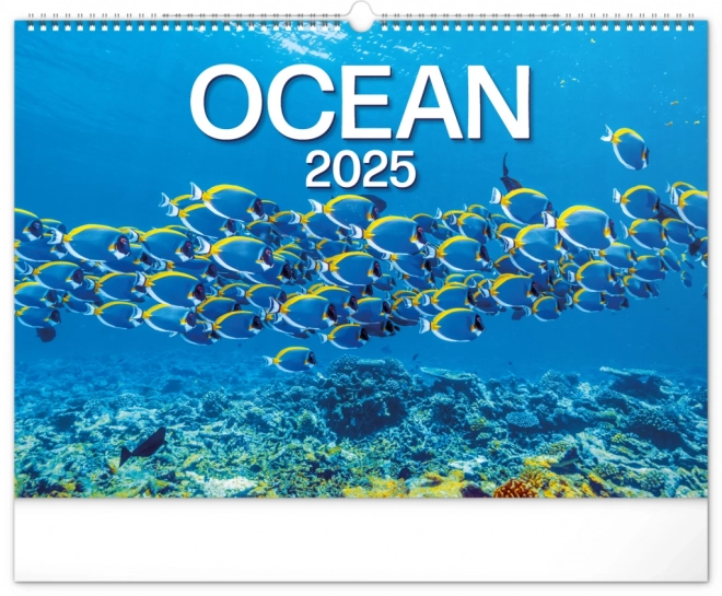 Wall Calendar Ocean 2025