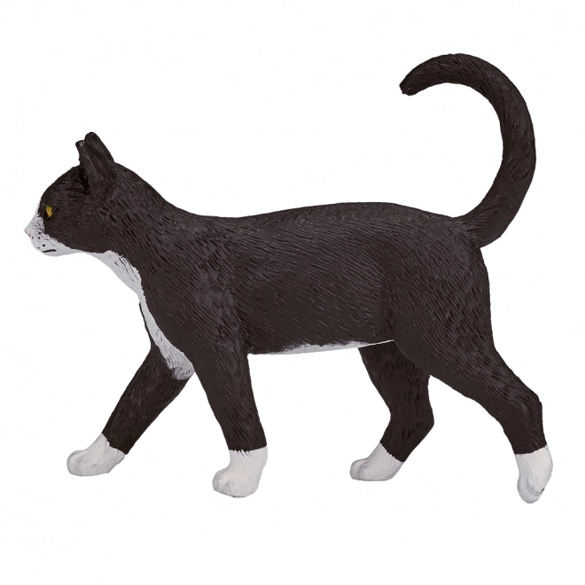 Mojo Black and White Cat Figurine