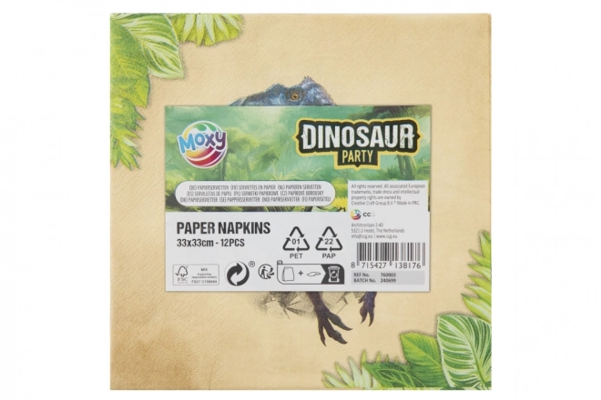 Dinosaur Paper Napkins