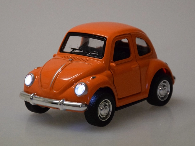 Metal Toy Car with Opening Doors, Light, and Sound