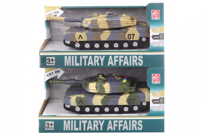 Battery Operated Large Tank Toy