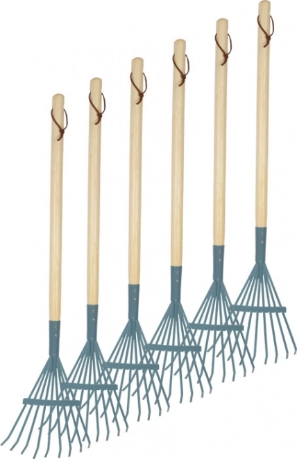 Small Foot Blue Children's Rake