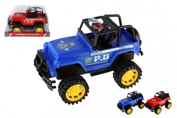 Police Off-Road Plastic Vehicle