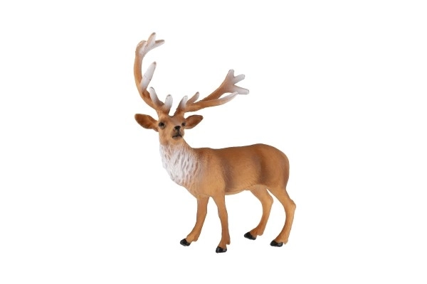 European Deer Plastic Toy 16cm in Bag