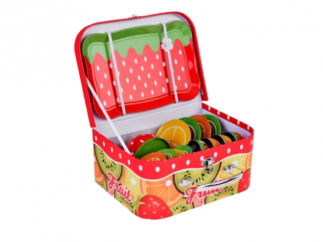 Colorful Fruit Tea Set for Kids