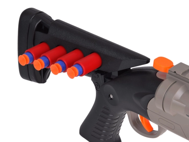 Large Toy Double Barrel Shotgun with Foam Darts