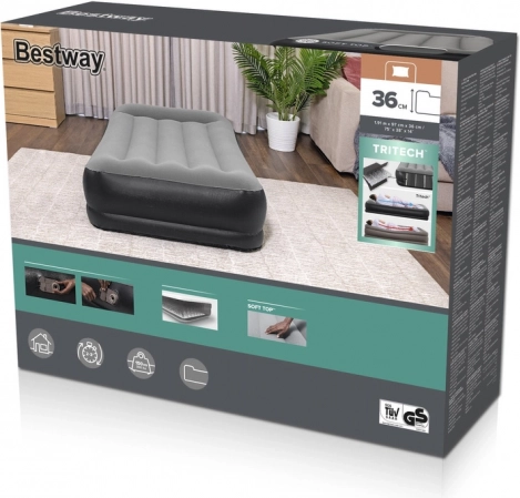 Inflatable Mattress with Electric Pump 191 x 97 x 46 cm Bestway