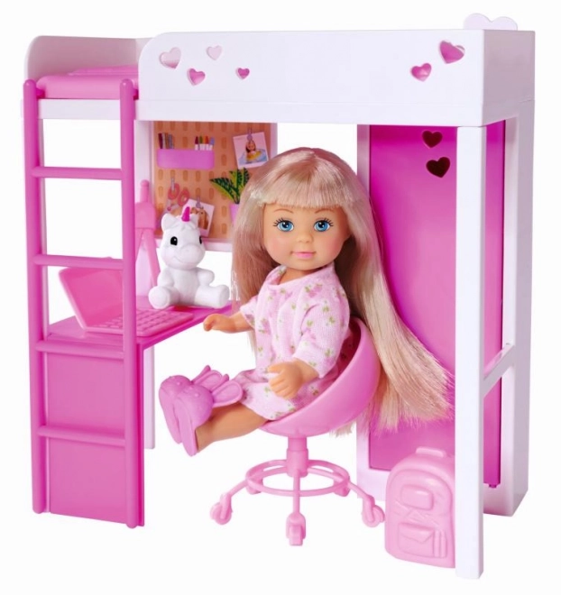 Evi Love Doll in Cozy Bedroom Playset