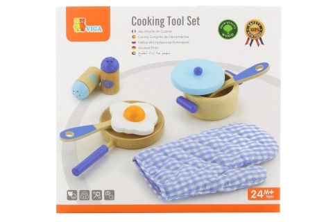 Wooden Kitchen Set - Blue