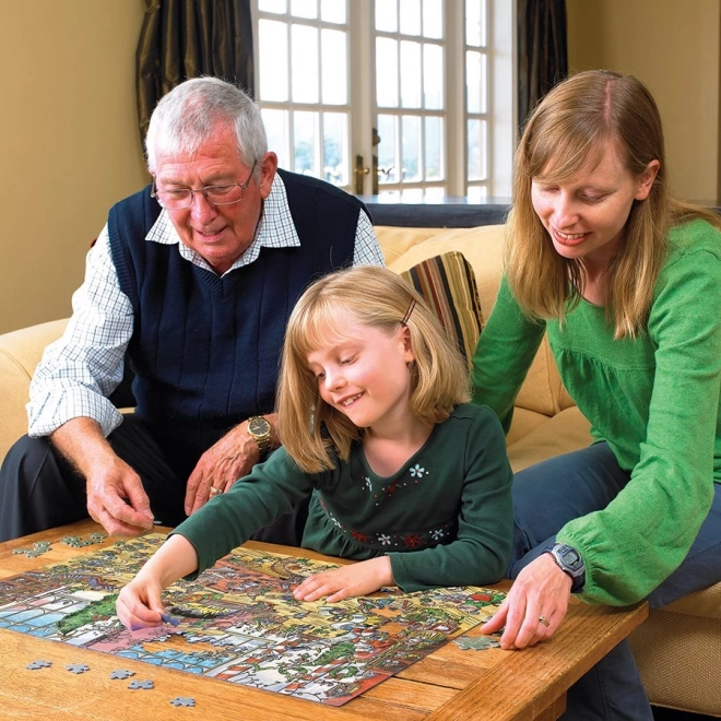 Family Puzzle by Cobble Hill - Busy Elves