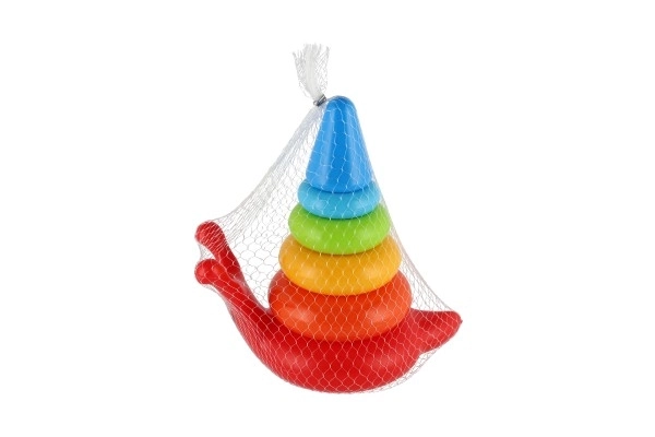 Colorful Stacking Pyramid Toy for Toddlers