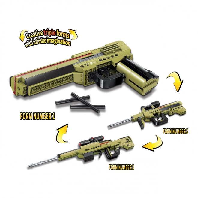 Qman Weapon Dilemma 3-in-1 Building Kit