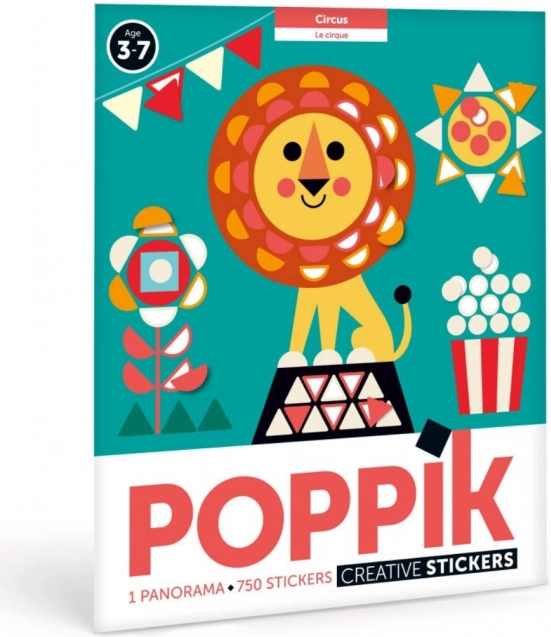 Sticker Panorama Circus by Poppik