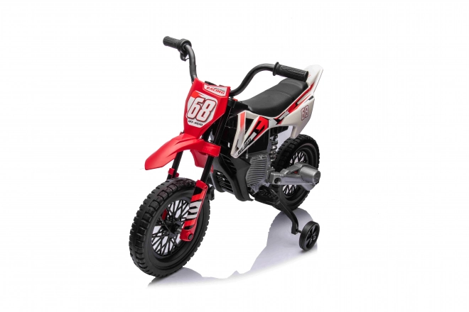 Children's Ride-On Motorcycle with Audio Panel and EVA Wheels