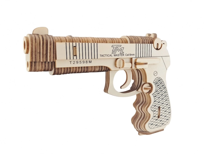 Wooden 3D Puzzle Gun M92F