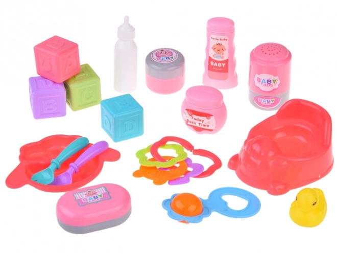 Doll Baby Care Accessory Set